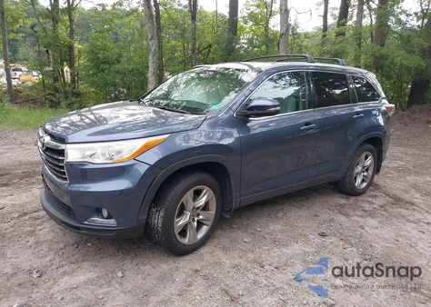 2016 Toyota Highlander Limited V6 from USA, damaged, VIN 5TDDKRFH8GS280318
